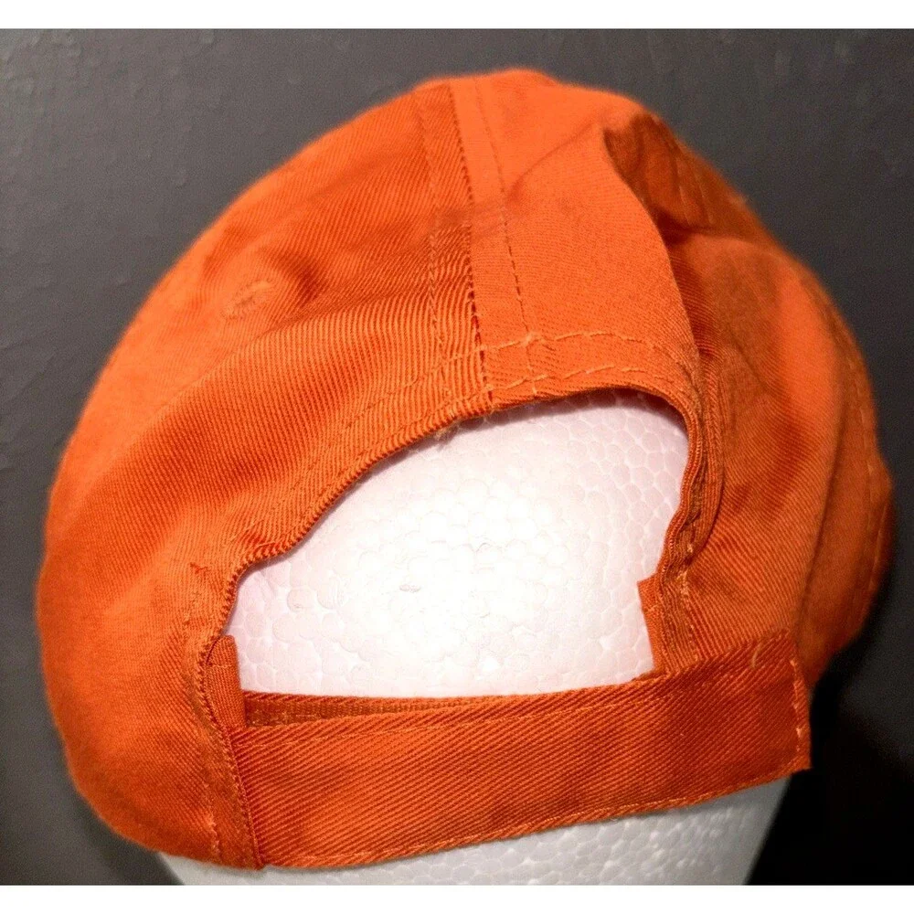 Port & Company Six-Panel Twill Orange Cap